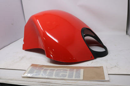 M1224.2ANMZ NEW OEM 2003-2010 BUELL XB 1125R/CR AIRBOX COVER SUNSET ORANGE W/DECAL