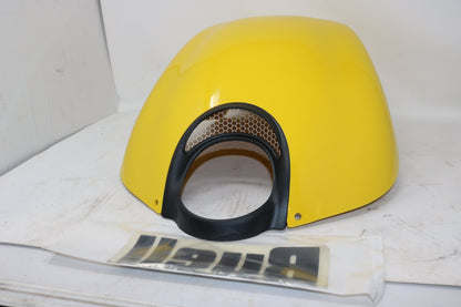 M1224.4AAMAL NEW OEM 2003-2010 BUELL XB 1125R/CR AIRBOX COVER SUNFIRE YELLOW W/DECAL