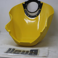 M1224.4AAMAL NEW OEM 2003-2010 BUELL XB 1125R/CR AIRBOX COVER SUNFIRE YELLOW W/DECAL