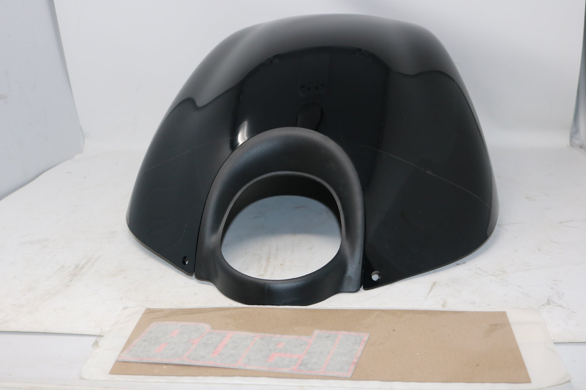 M1224.2ATMW NEW OEM 2003-2010 BUELL XB 1125R/CR AIRBOX COVER MIDNIGHT BLACK W/DECAL