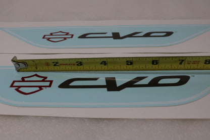 OEM NEW HARLEY CVO SCREAMIN EAGLE SADDLEBAG GAS TANK FENDER DECALS PAIR