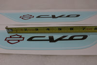 
              OEM NEW HARLEY CVO SCREAMIN EAGLE SADDLEBAG GAS TANK FENDER DECALS PAIR
            