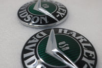 
              14100547 14100546 NEW OEM 2009-2023 HARLEY-DAVIDSON TOURING CVO FUEL TANK MEDALLIONS
            