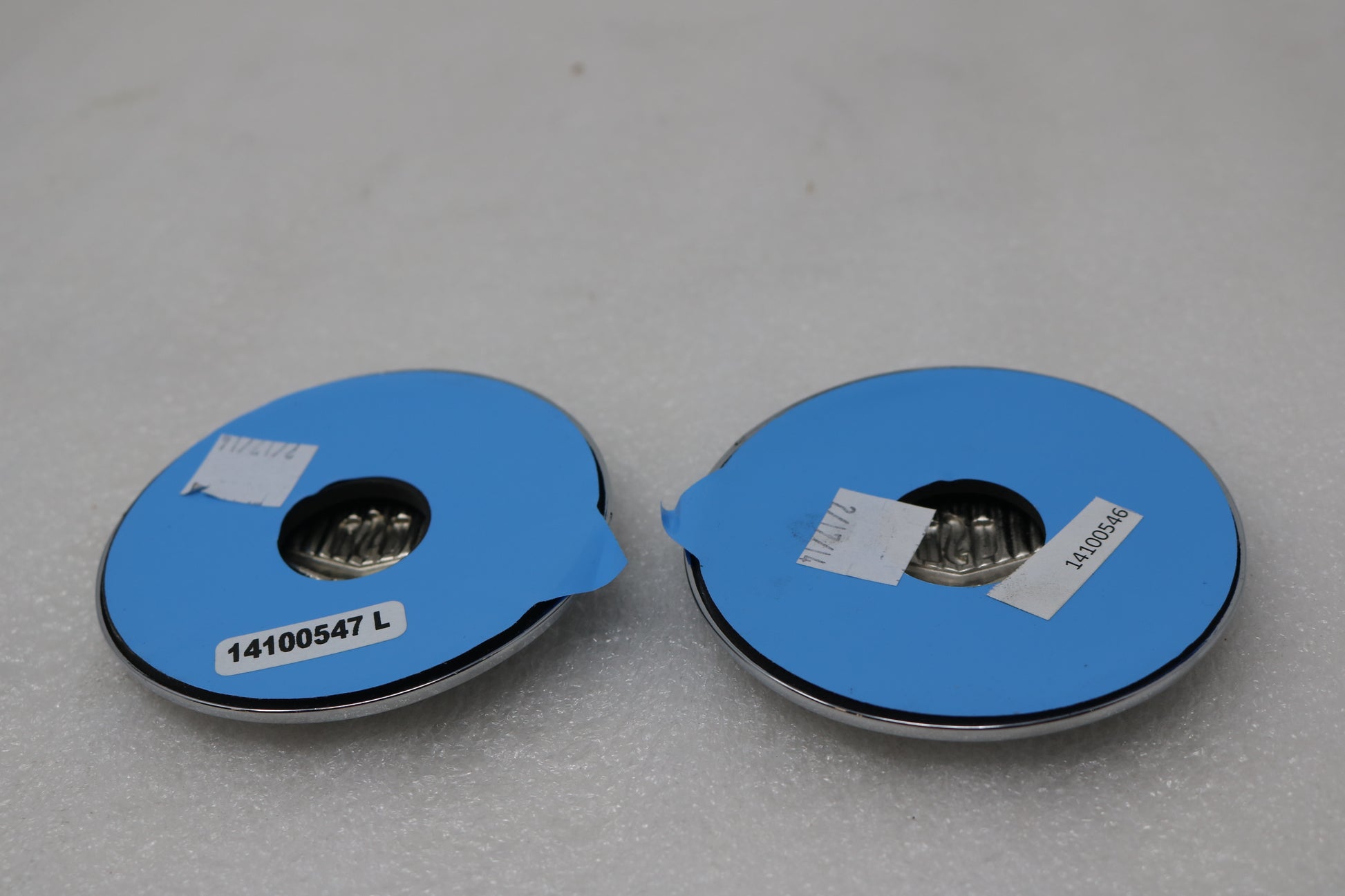 14100547 14100546 NEW OEM 2009-2023 HARLEY-DAVIDSON TOURING CVO FUEL TANK MEDALLIONS