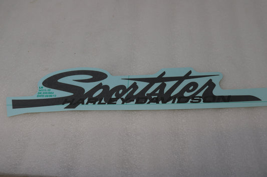 14111-10 NEW OEM HARLEY-DAVIDSON SPORTSTER LEFT FUEL TANK DECAL
