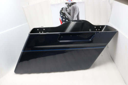 90651-08CPS NEW OEM 1997-2013 HARLEY-DAVIDSON TOURING RIGHT SADDLEBAG BOTTOM DK BLUE 90651-