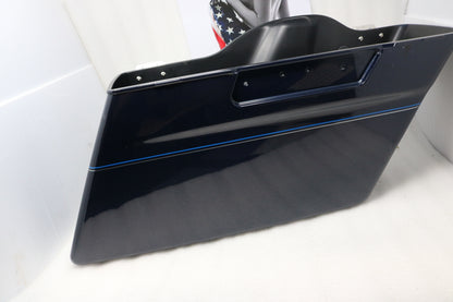 90651-08CPS NEW OEM 1997-2013 HARLEY-DAVIDSON TOURING RIGHT SADDLEBAG BOTTOM DK BLUE 90651-