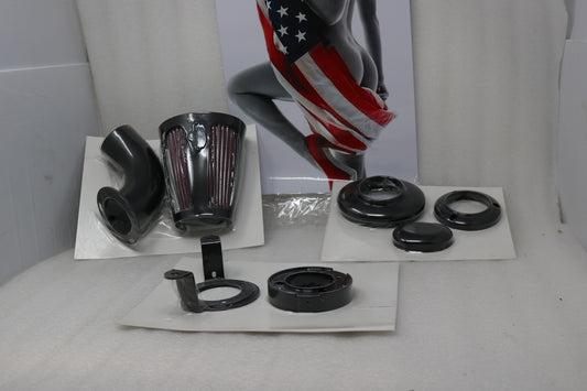 VH7054 NEW VANCE & HINES 90 DEGREE AIR INTAKE BLACK 40029 FITS 1991-2000 HARLEY SPORTSTER