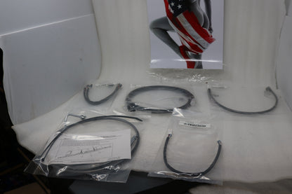 0662-0273 NEW MAGNUM SHIELDING BLACK PEARL HANDLEBAR INSTALL KIT FITS 2017-2020 HARLEY