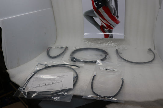 0662-0273 NEW MAGNUM SHIELDING BLACK PEARL HANDLEBAR INSTALL KIT FITS 2017-2020 HARLEY
