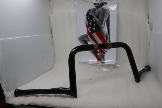 0601-4550 NEW LA CHOPPERS 1 1/4" HEFTY PRIME APE 8" BARS FITS 2015-2020 HARLEY TOURING