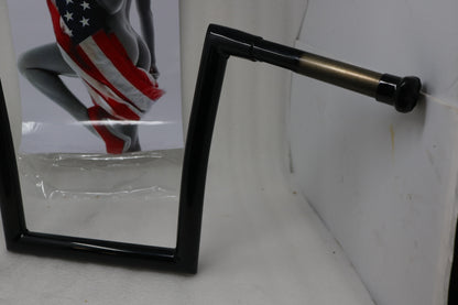 0601-2726 NEW TODD CYCLES 1 1/4" 12" RISE FATBOBBER HANDLEBARS FOR 2007-2017 HARLEY-DAVIDSON SOFTAIL