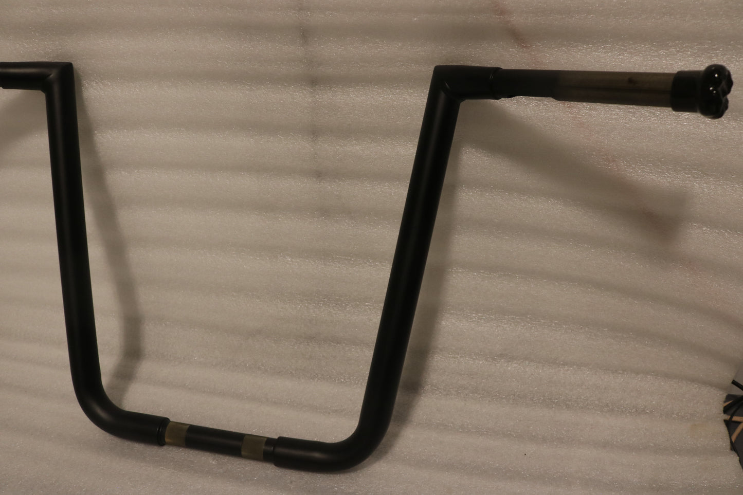 LA-7360-16M NEW LA CHOPPERS BIG TWIN PEAKS 16" FLAT BLACK HANDLEBARS SOFTAIL DYNA ROADKING