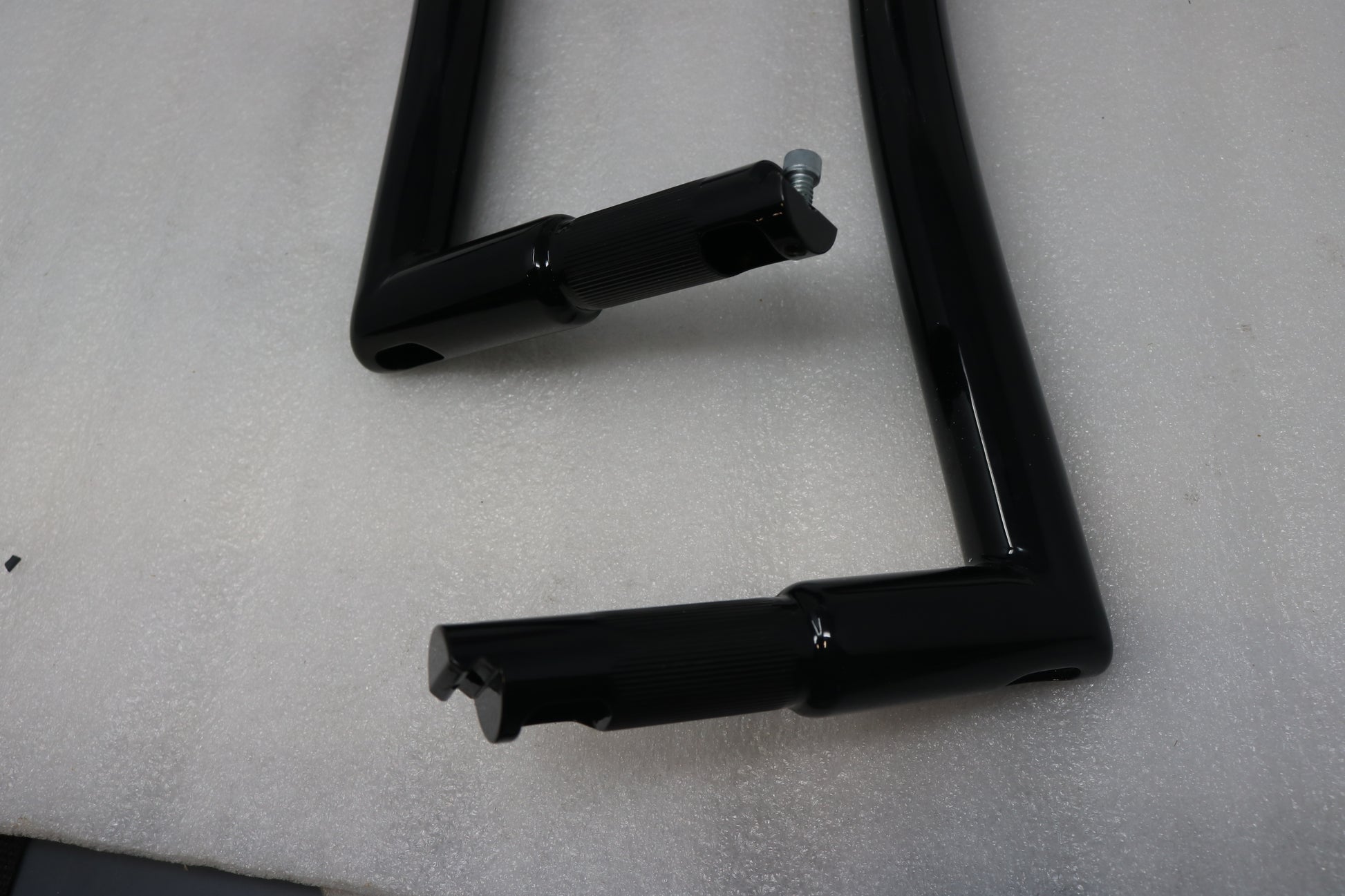 0601-4759 NEW FAT BAGGERS HANDLEBAR EZ INSTALL BLACK 14" 1 1/4" POINTED TOP FITS HARLEY TOURING