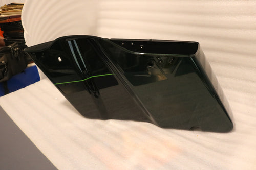 90201064DXC NEW OEM 2015 HARLEY-DAVIDSON FLHTK ULTRA LIMITED RIGHT SADDLEBAG BAG DEEP JADE