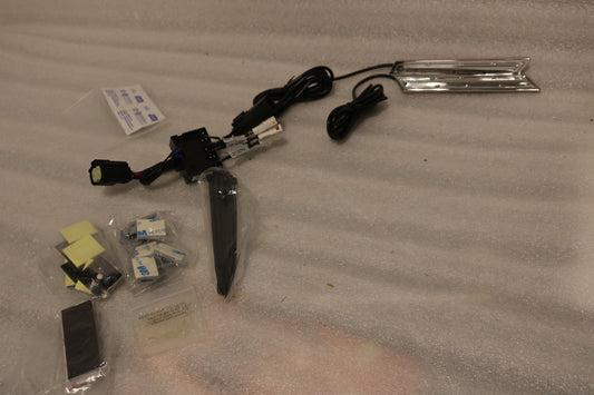 486952 NEW KURYAKYN LED S-BAG HINGE ACCENTS CHROME 486952 FITS 2014-2023 HARLEY-DAVIDSON TOURING