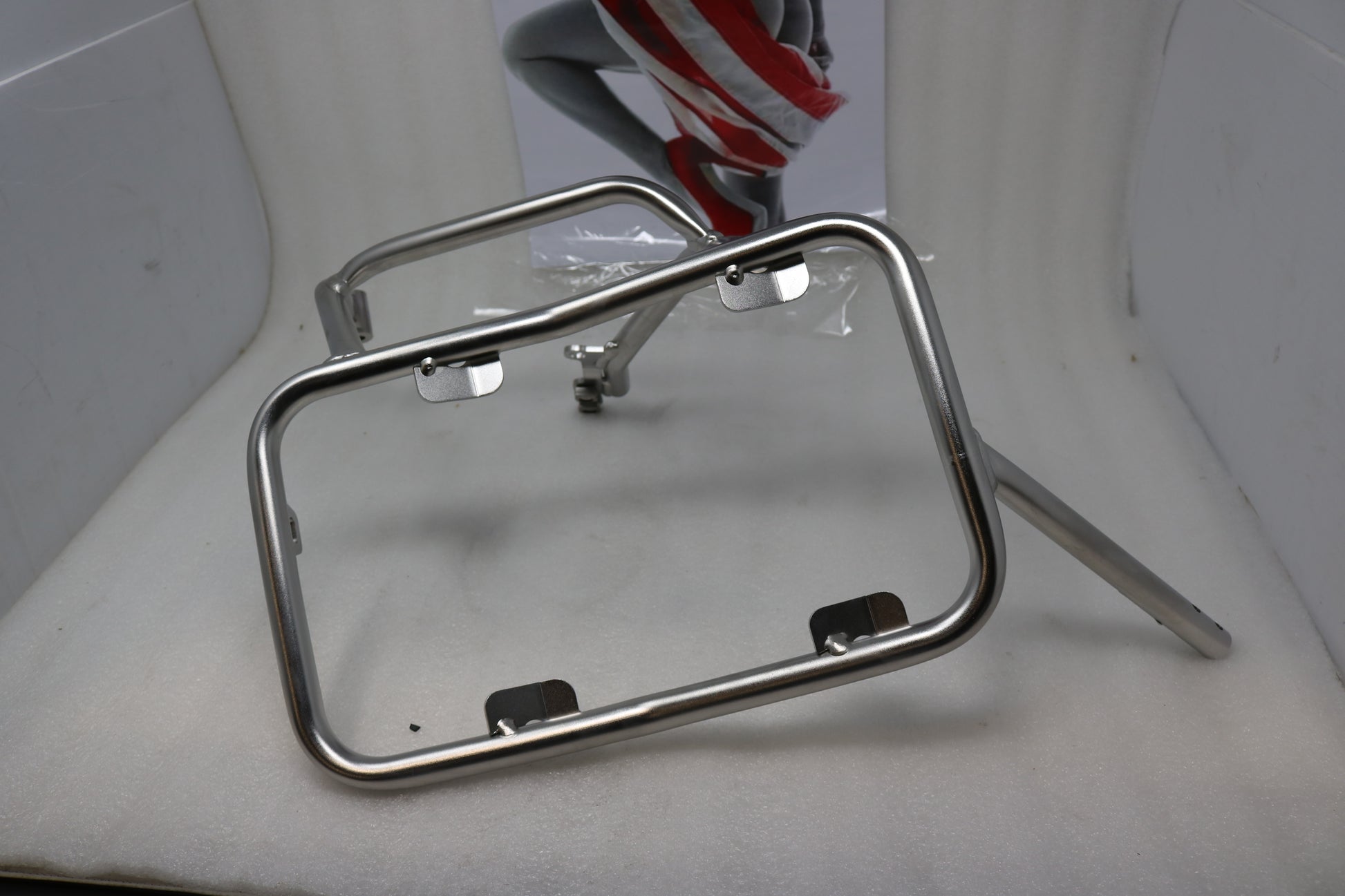46548543922 NEW OEM 2007-2018 BMW F800GS RIGHT CASE HOLDER F800GS