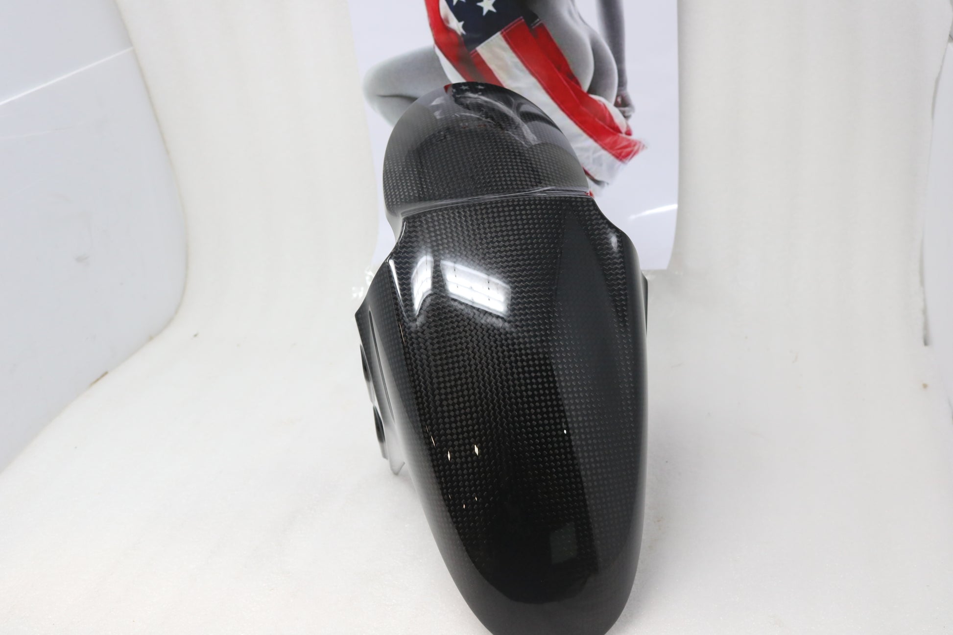A9708416 NEW OEM 1994-2020 TRIUMPH SPEED TRIPLE CARBON FRONT MUDGUARD FENDER