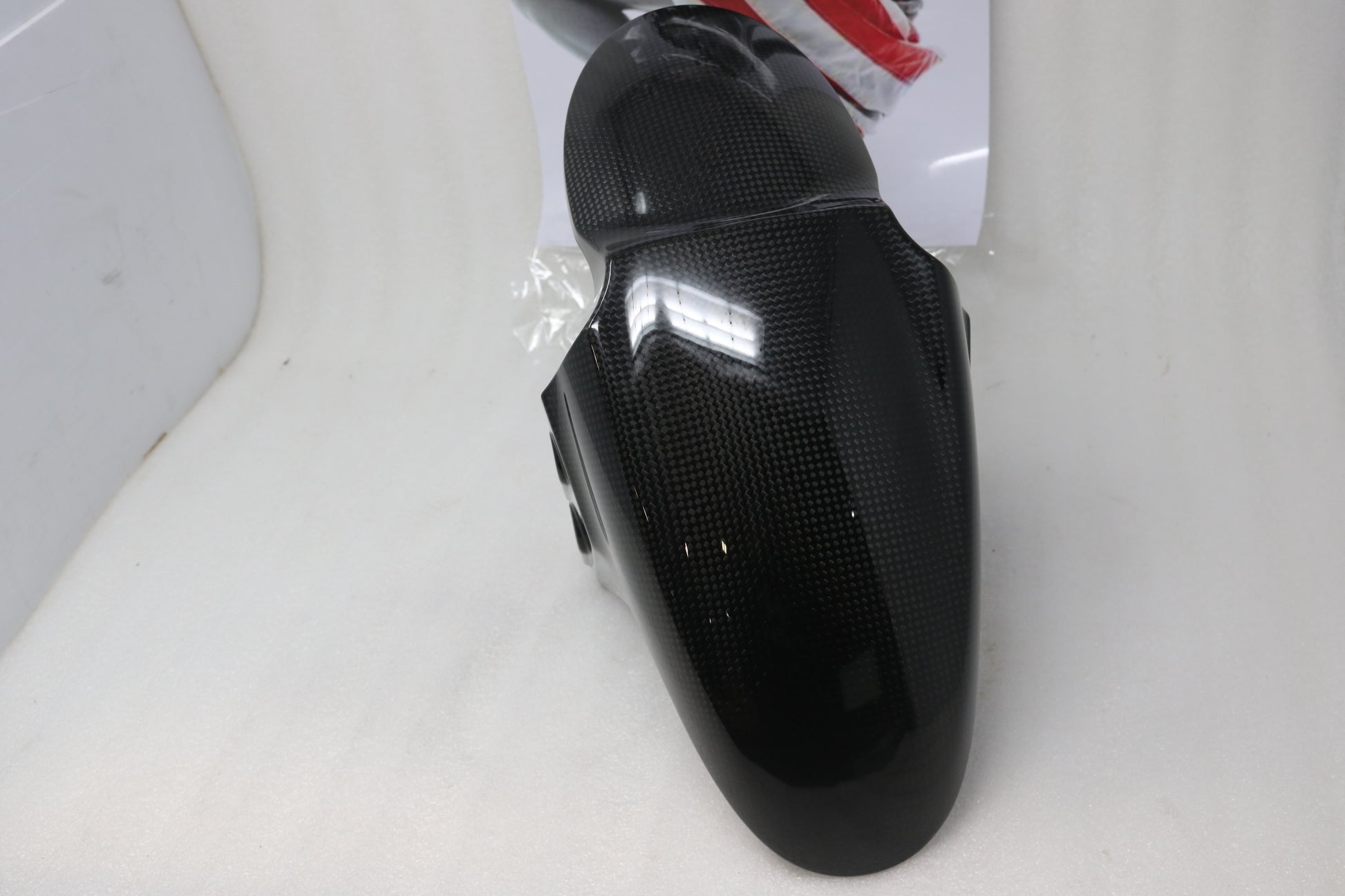 A9708416 NEW OEM 1994-2020 TRIUMPH SPEED TRIPLE CARBON FRONT MUDGUARD FENDER