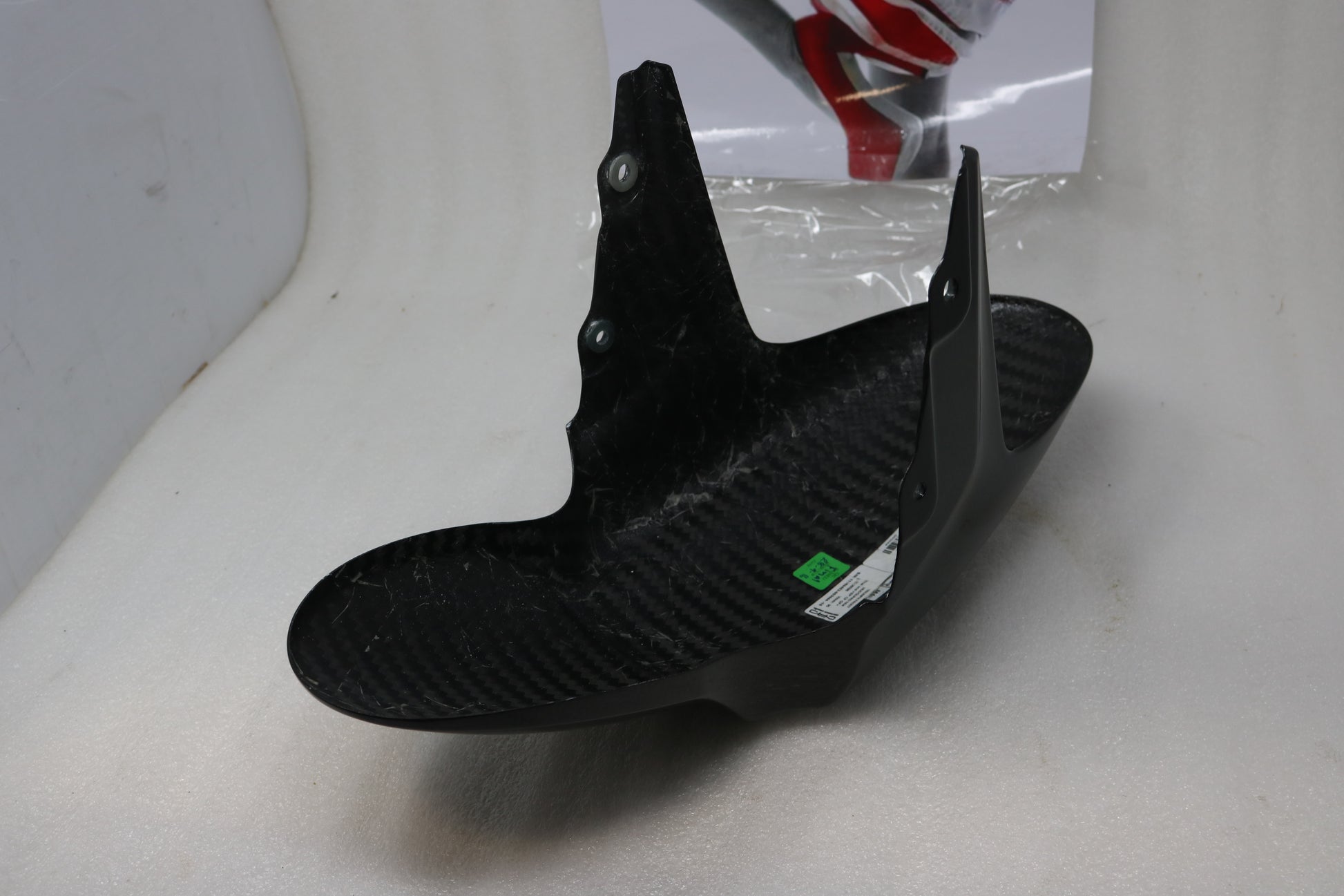 A9708416 NEW OEM 1994-2020 TRIUMPH SPEED TRIPLE CARBON FRONT MUDGUARD FENDER