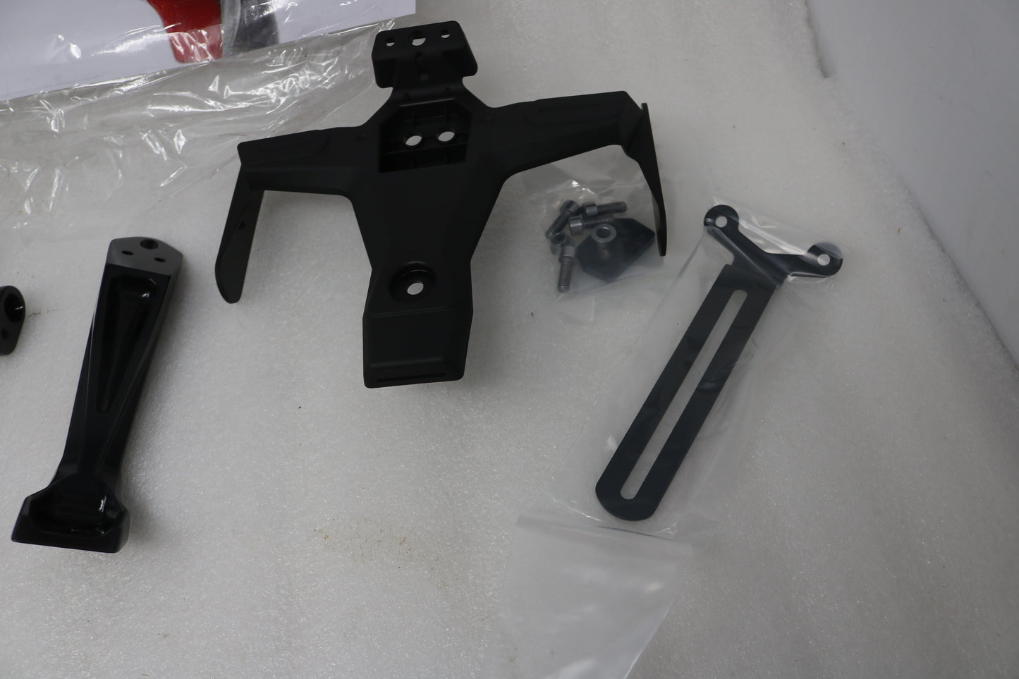 A9708391 NEW OEM 2006-2020 TRIUMPH DAYTONA 675 SPEED TRIPLE LICENSE PLATE HOLDER KIT