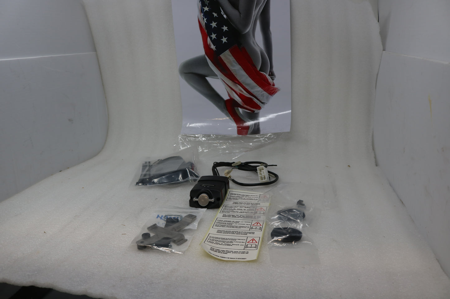 A9808084 NEW OEM 2001-2022 TRIUMPH BONNEVILLE SCRAMBLER THRUXTON ALARM KIT
