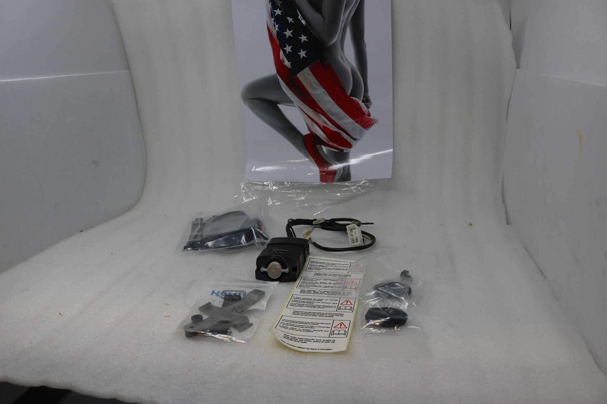 A9808084 NEW OEM 2001-2022 TRIUMPH BONNEVILLE SCRAMBLER THRUXTON ALARM KIT