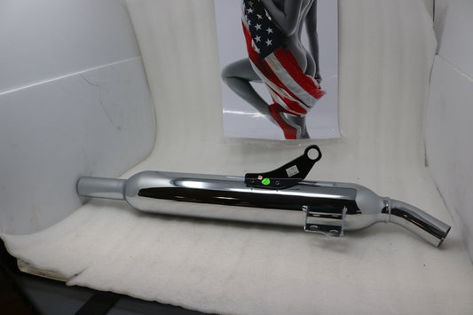T2202552 NEW OEM 2002-2005 TRIUMPH BONNEVILLE T100 LEFT SILENCER MUFFLER