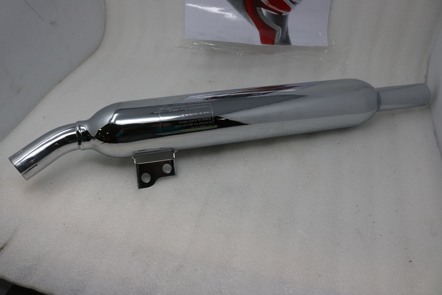 T2202552 NEW OEM 2002-2005 TRIUMPH BONNEVILLE T100 LEFT SILENCER MUFFLER