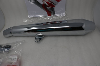 T2206454 NEW OEM 2008-2020 TRIUMPH THRUXTON 900 EFI RIGHT SILENCER EXHAUST MUFFLER CAT4