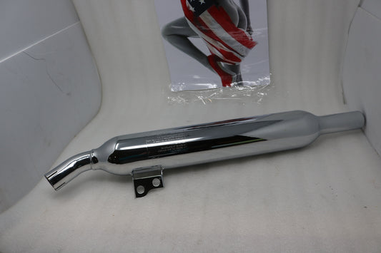 T2206366 NEW OEM 2008-2022 TRIUMPH BONNEVILLE SILENCER EXHAUST LEFT MUFFLER C4
