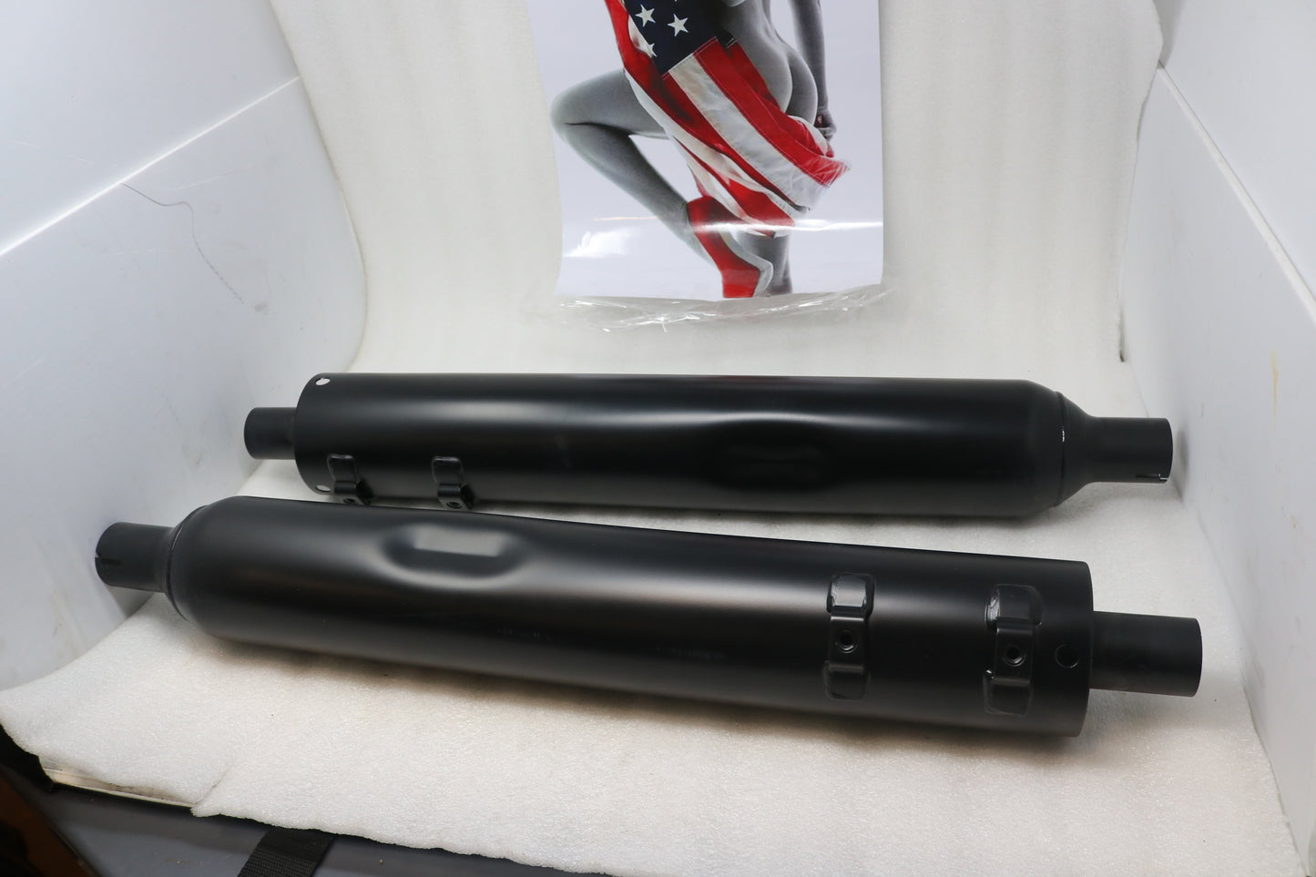 64900514 NEW OEM 2013-2016 HARLEY-DAVIDSON TOURING CVO SCREAMIN EAGLE 4" MUFFLERS