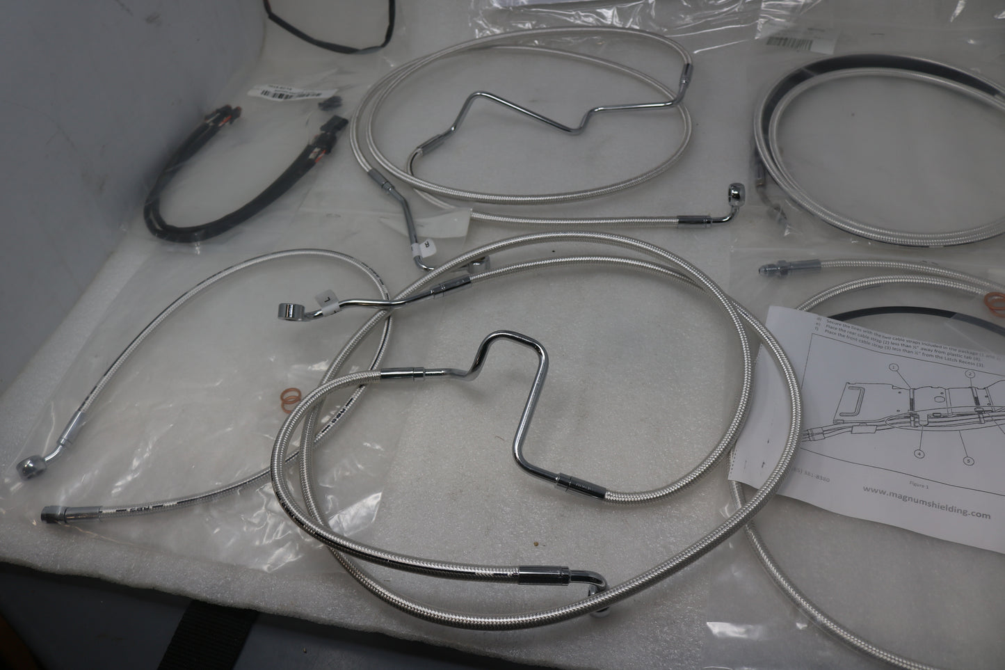 0662-0088 NEW MAGNUM SHIELDING STERLING CHROMITE II CONTROL CABLE KIT