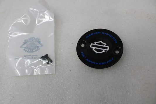 25600105 NEW OEM 2018 HARLEY-DAVIDSON TOURING SOFTAIL 115TH ANNIVERSARY TIMER COVER