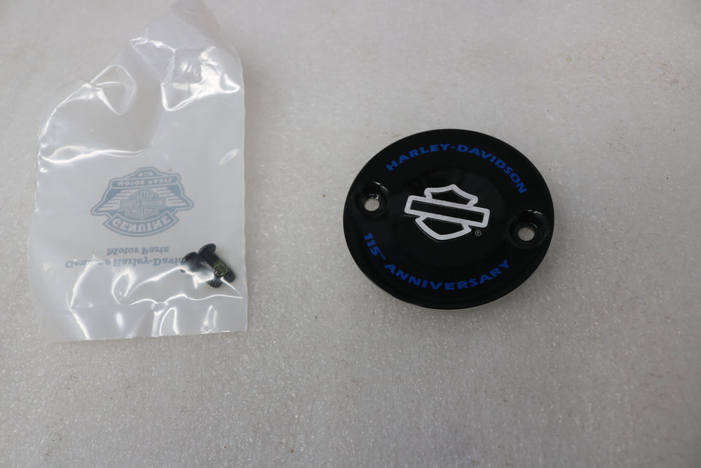 25600105 NEW OEM 2018 HARLEY-DAVIDSON TOURING SOFTAIL 115TH ANNIVERSARY TIMER COVER