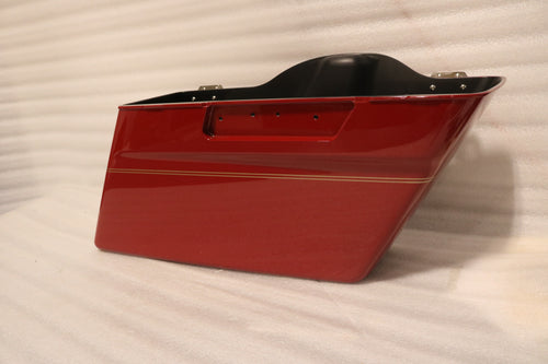 90651-05BRJ NEW OEM 2005 HARLEY-DAVIDSON TOURING RED FIREFIGHTER RIGHT SADDLEBAG