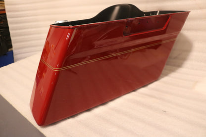 90651-05BRJ NEW OEM 2005 HARLEY-DAVIDSON TOURING RED FIREFIGHTER RIGHT SADDLEBAG