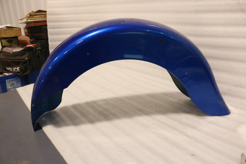 NEW OEM HARLEY REAR FENDER, SUPRR BLU W/P/S 59500184DWM