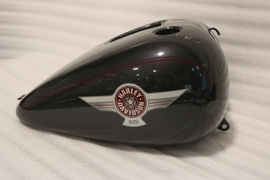 62208-05BRD NEW OEM 2005 HARLEY-DAVIDSON FLSTFI SOFTAIL FATBOY GAS TANK BLACK PEARL