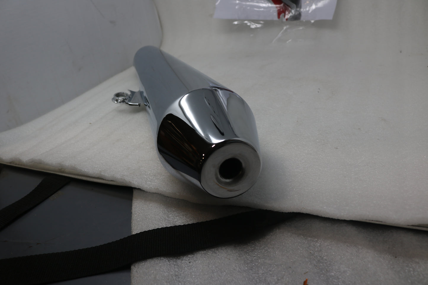 T2206470 NEW OEM 2008-2020 TRIUMPH THRUXTON RIGHT SILENCER EXHAUST MUFFLER