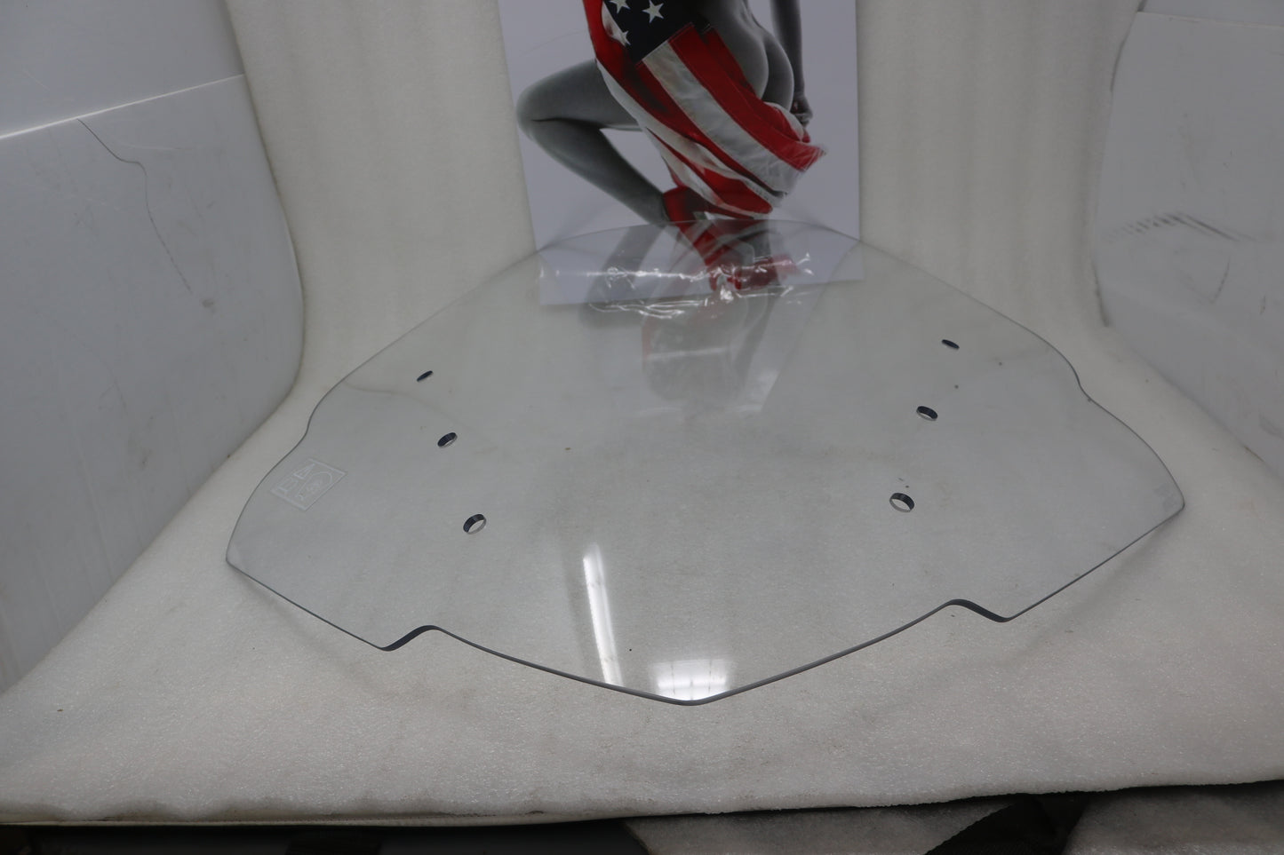 A9708248 NEW OEM 2010-2020 TRIUMPH TIGER ADJUSTABLE HIGH SCREEN WINDSHIELD KIT A9708248