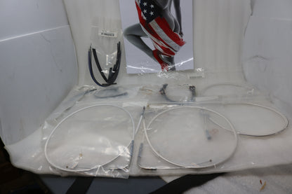 0610-0888 NEW MAGNUM SHIELDING STERLING CHROMITE CONTROL CABLE KIT