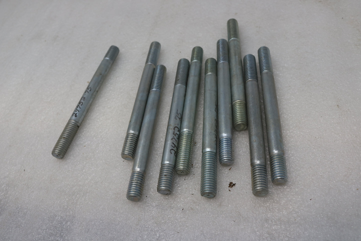 24752-75 NEW OEM 1954-1985 HARLEY-DAVIDSON SPORTSTER LEFT FOOTREST STUD 1/2"x 5 3/4"