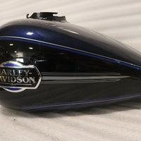 NEW OEM 2008-2022 HARLEY TOURING GAS TANK BIG BLUE PEARL VIVID BLACK