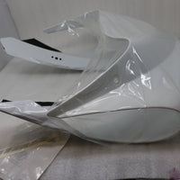 M1621.2AMMAW OEM 2008-2010 BUELL 1125R FRONT FAIRING KIT ARCTIC WHITE W/DECAL COWL