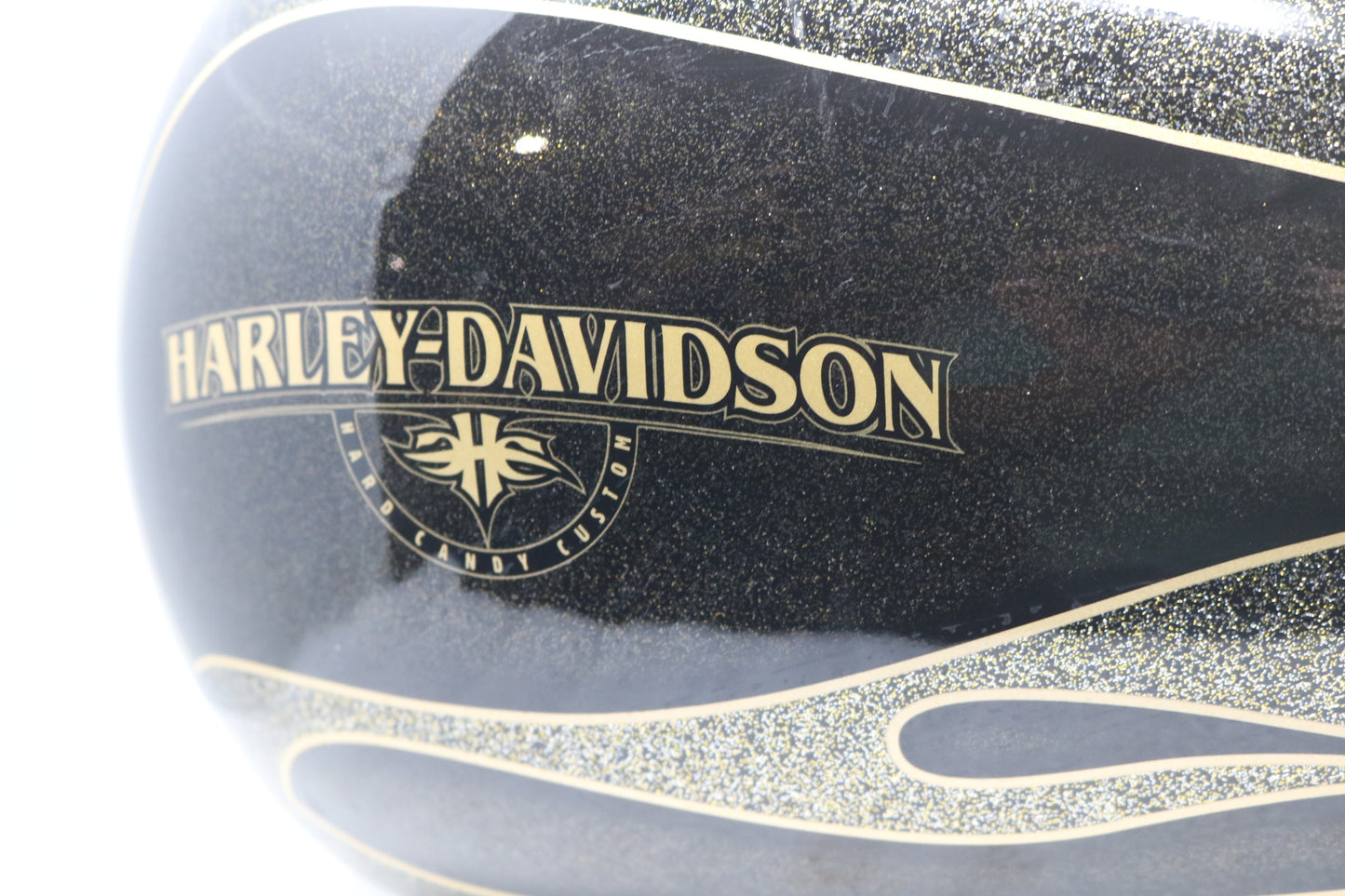 NEW OEM 2009-2022 HARLEY-DAVIDSON FLHX STREET GLIDE HARD CANDY CUSTOM GOLD FLAKE GAS TANK