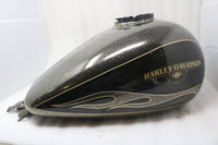 
              NEW OEM 2009 AND NEWER HARLEY TOURING HARD CANDY CUSTOM GOLD FLAKE GAS TANK
            