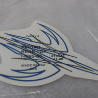 14095-08 NEW OEM 2008 HARLEY-DAVIDSON FLSTSB SOFTAIL CROSSBONES REAR FENDER DECAL
