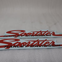 14116-10 14115-10 NEW OEM 2010 HARLEY-DAVIDSON SPORTSTER XL GAS TANK DECALS PAIR SET