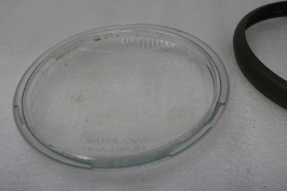 DOES NOT APPLY HARLEY KNUCKLEHEAD FLATHEAD WL CYCLE RAY GUIDE HEADLIGHT LENS & TRIM RING